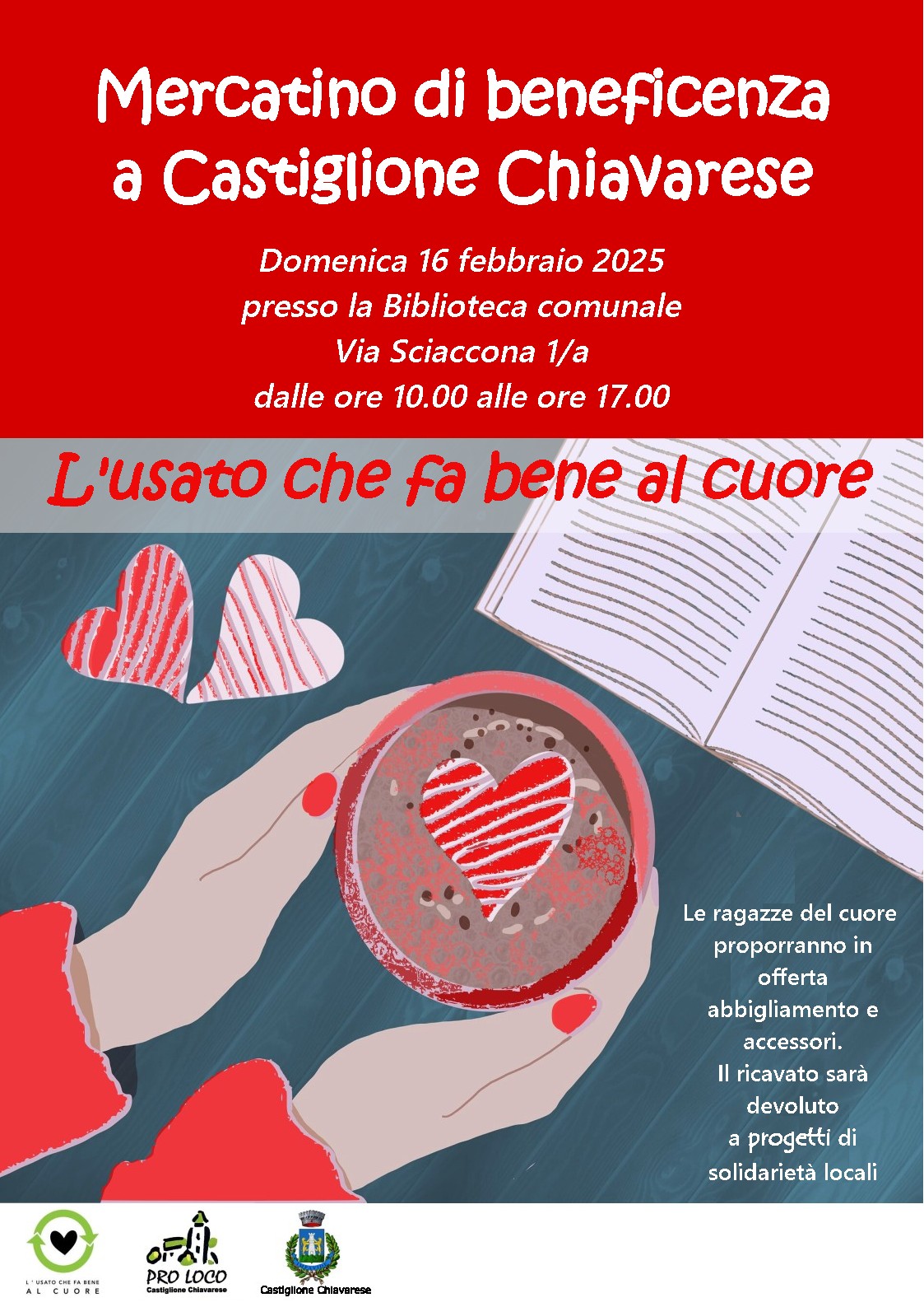 Mercatino di beneficenza – L’usato che fa bene al cuore