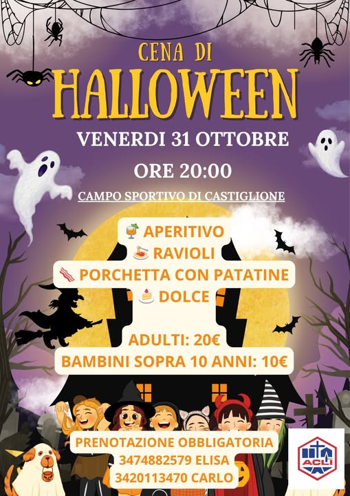 Cena di Halloween a Castiglione